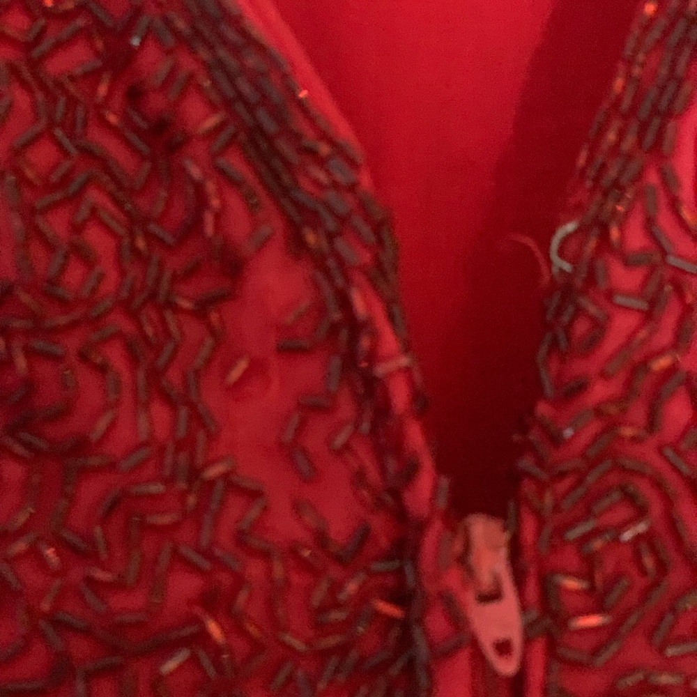 50’s Vintage Beaded Dress Size 0 - Picture 5 of 11